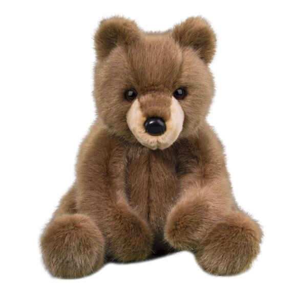DOUGLAS Stuffed Animal Plush Soft Toy Large Brown Bear Cub 14 Inch